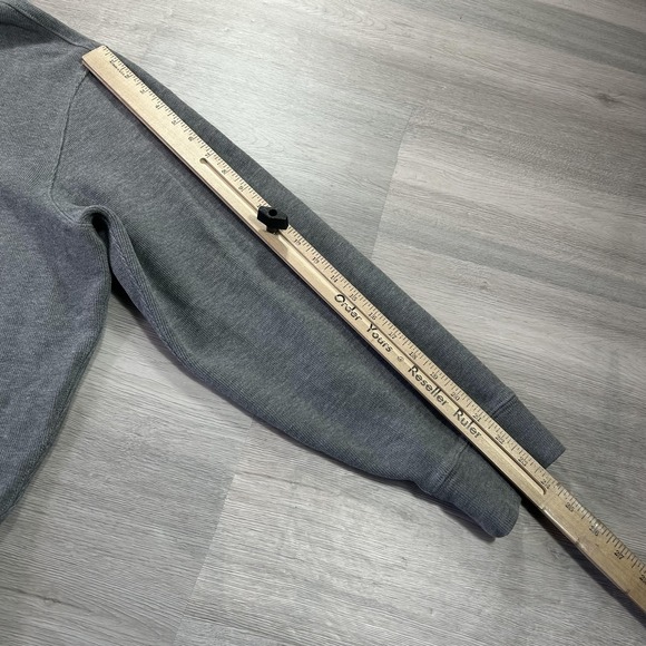 Polo Ralph Lauren Hoodie Mens XL Gray Full Zip Sweatshirt Pony Logo Pockets - Picture 9 of 12